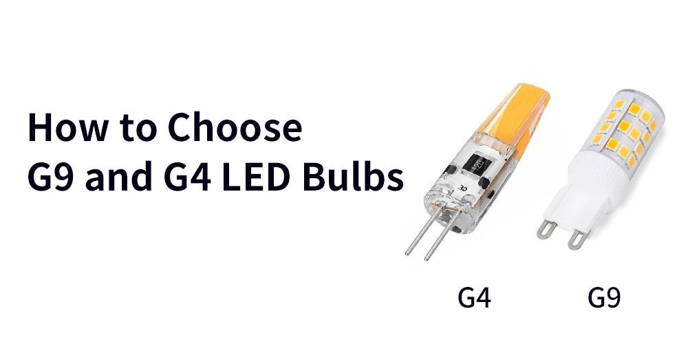 The Ultimate Guide to Choosing the Right G9 and G4 LED Bulbs for Your Lighting Needs - Simprolos