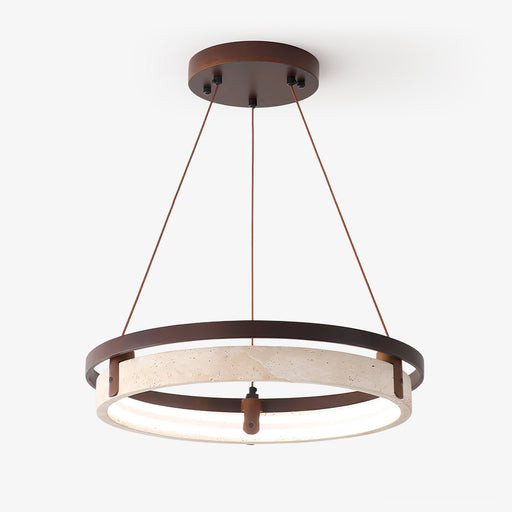 Orbit Travertine Pendant Light Vakkerlight