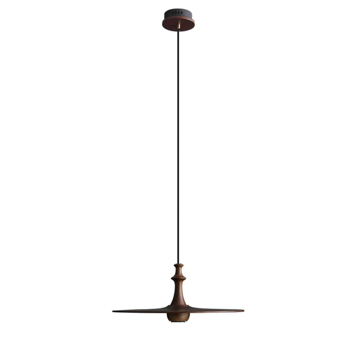 Wooden Spin Pendant Light Vakkerlight