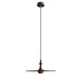 Wooden Spin Pendant Light Vakkerlight