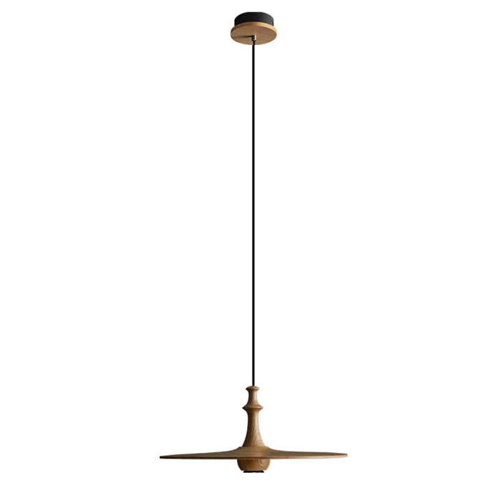 Wooden Spin Pendant Light Vakkerlight