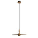 Wooden Spin Pendant Light Vakkerlight
