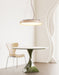 Travertine Circle Led Pendant Light Simprolos