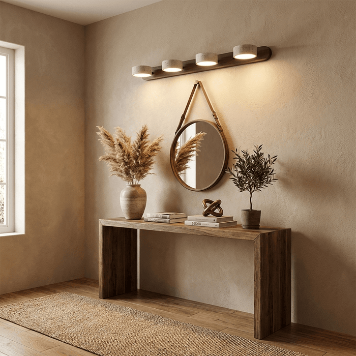 Travertine Duo Wall Light Simprolos