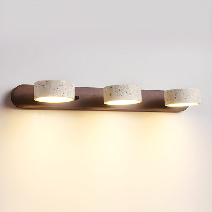 Travertine Duo Wall Light Simprolos