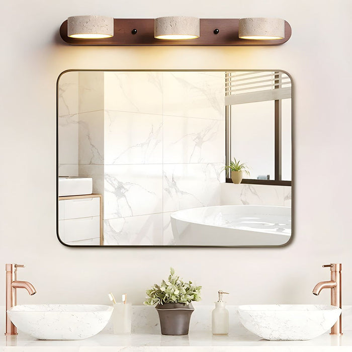 Travertine Duo Wall Light Simprolos