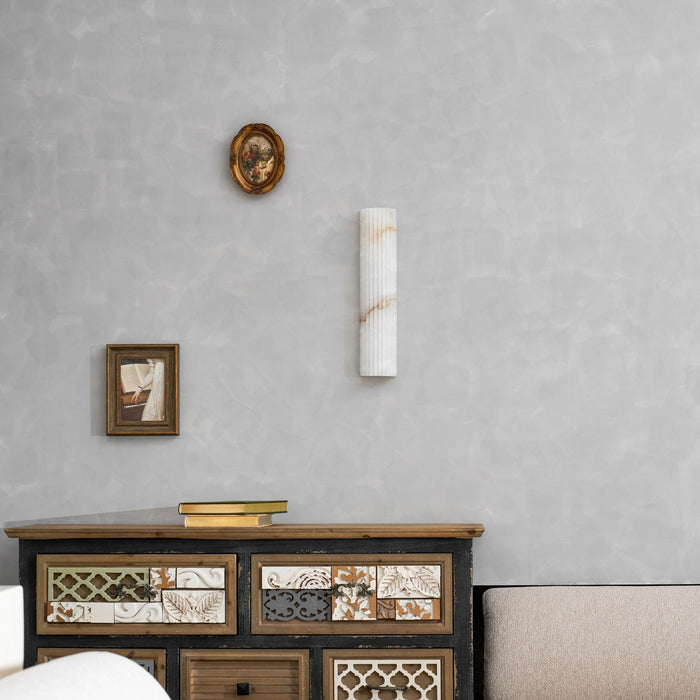 Alvia Alabaster Wall Light Vakkerlight