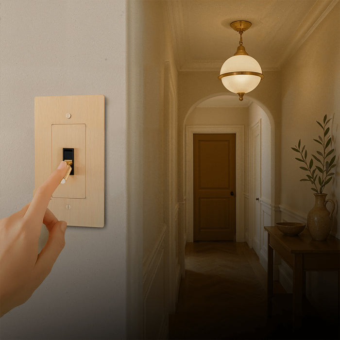 Brass Toggle Switch (1 to 5 Gang)