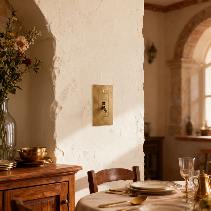 Brass Toggle Switch (1 to 5 Gang)