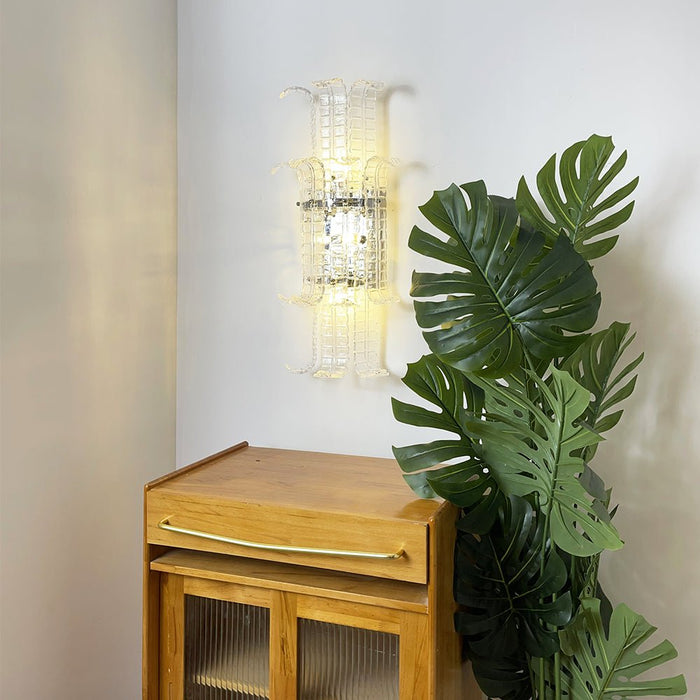 Aveline Glass Wall Sconce Vakkerlight