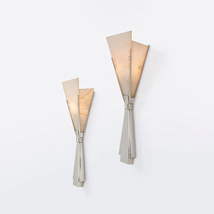 Florent Alabaster Fan Wall Sconce Vakkerlight