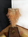 Rosalind Glass Amber Chandelier Vakkerlight