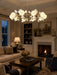 Gingko Orb Chandelier Simprolos