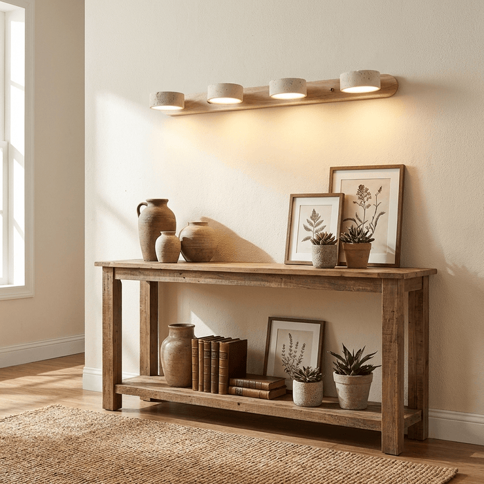 Travertine Duo Wall Light Simprolos