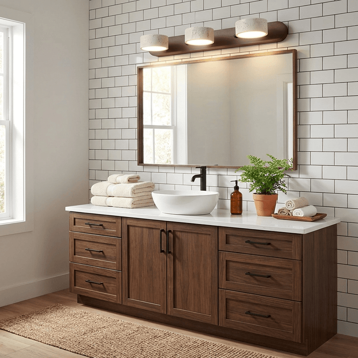 Travertine Duo Wall Light Simprolos