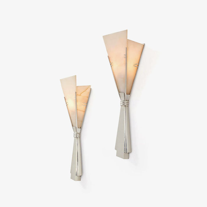 Florent Alabaster Fan Wall Sconce Vakkerlight