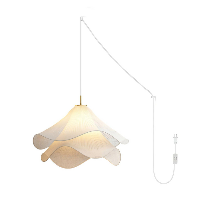 Ethereal Bloom Plug-in Pendant Light Vakkerlight
