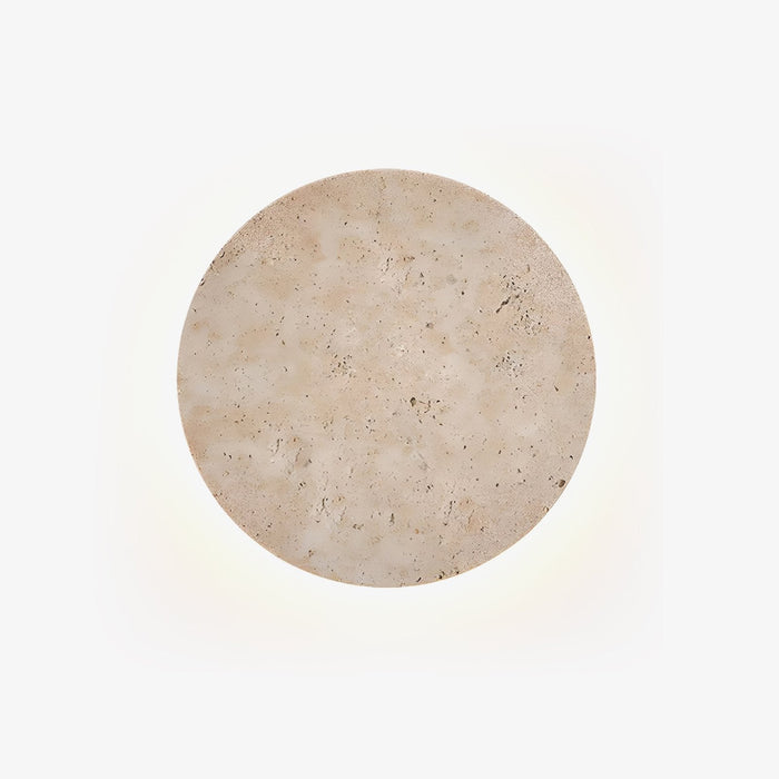 Circle Travertine Wall Lamp Vakkerlight