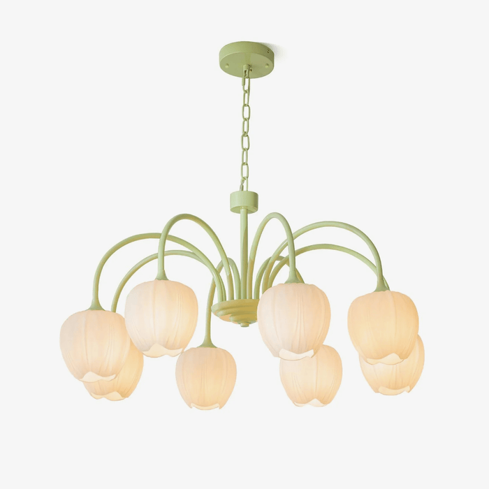 Tulip Matcha Chandelier Vakkerlight