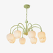 Tulip Matcha Chandelier Vakkerlight