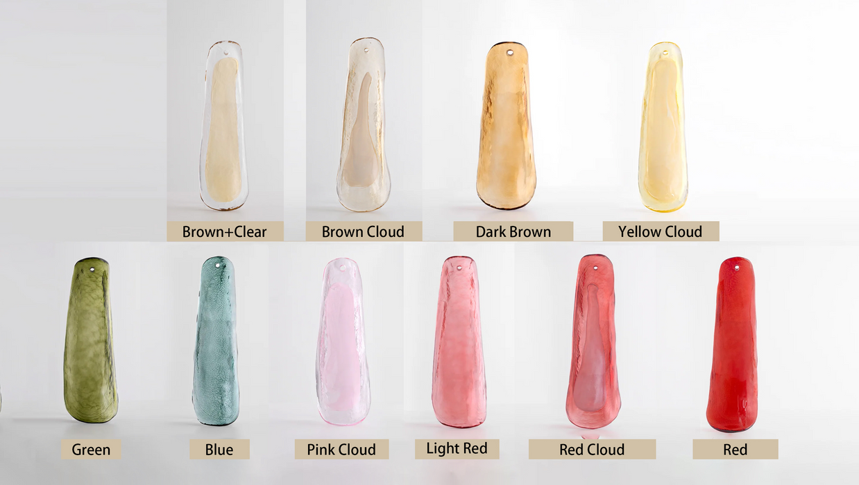 Murano Glass Leaf Chandelier