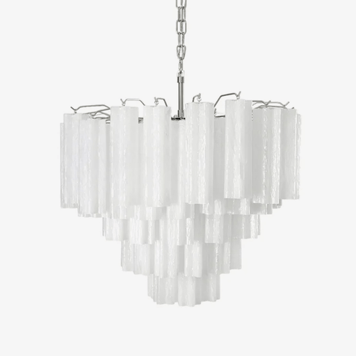 Frosted Glass Cascade Chandelier Vakkerlight