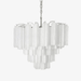 Frosted Glass Cascade Chandelier Vakkerlight