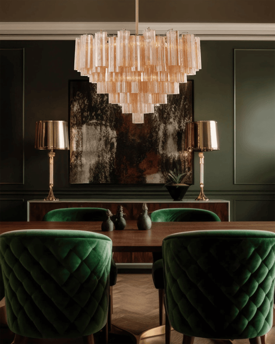 Virella Glass Chandelier Vakkerlight
