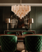 Virella Glass Chandelier Vakkerlight