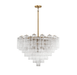 Virella Glass Chandelier Vakkerlight