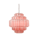 Pink Palermo Glass Chandelier Vakkerlight