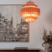 Pink Palermo Glass Chandelier Vakkerlight