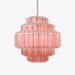 Pink Palermo Glass Chandelier Vakkerlight
