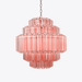 Pink Palermo Glass Chandelier Vakkerlight