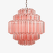 Pink Palermo Glass Chandelier Vakkerlight