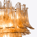 Amber Petalo Chandelier Vakkerlight
