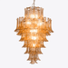 Amber Petalo Chandelier Vakkerlight