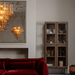 Amber Petalo Chandelier Vakkerlight