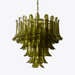 Green Petalo Chandelier Vakkerlight