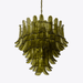 Green Petalo Chandelier Vakkerlight