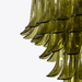 Green Petalo Chandelier Vakkerlight