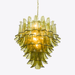 Green Petalo Chandelier Vakkerlight