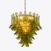 Green Petalo Chandelier Vakkerlight