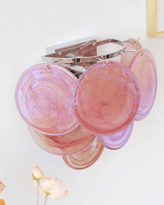 Lunaria Disc Murano Wall Lamp