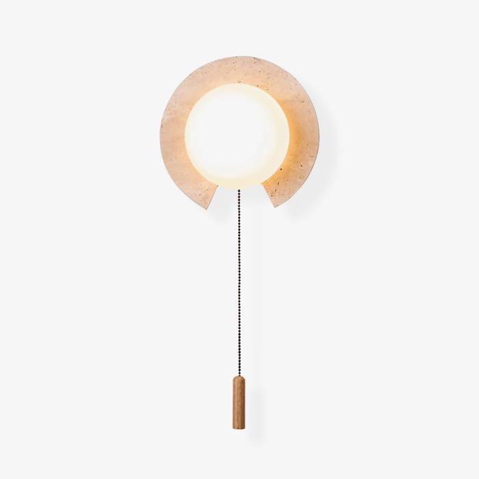 Solclip Travertine Wall Light Vakkerlight