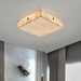 Square Alabaster Ceiling Light Vakkerlight