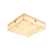 Square Alabaster Ceiling Light Vakkerlight