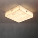 Square Alabaster Ceiling Light Vakkerlight
