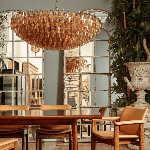 Amber Sorrento Chandelier Vakkerlight
