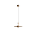 Wooden Spin Pendant Light Vakkerlight